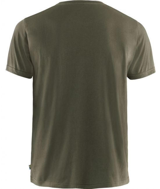 26SS 피엘라벤 반팔 티셔츠 87310633 DARK OLIVE DOM - FJALLRAVEN