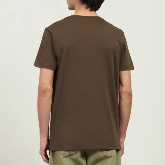 26SS 피엘라벤 로고 티셔츠 87310 DARK OLIVE DOM - FJALLRAVEN