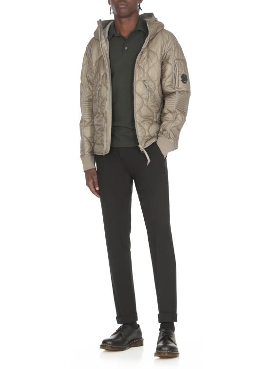  씨피 컴퍼니 숏패딩 17CMOW009A110158A327 VINTAGE KHAKI DOM - C.P. COMPANY