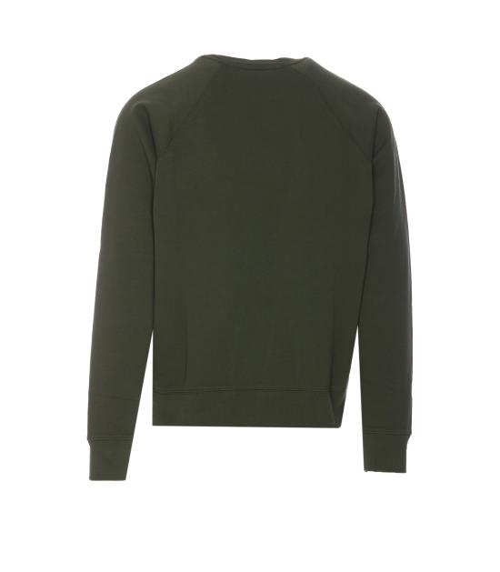  메종키츠네 볼드 폭스 헤드 패치 오버사이즈 스웨트셔츠 MM00304KM0001 P391 RANGER GREEN DOM - MAISON KITSUNE