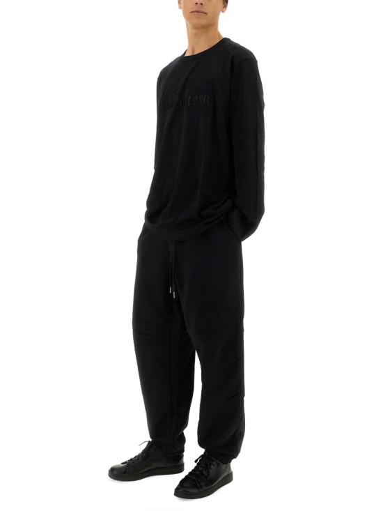  헬무트랭 긴팔 티셔츠 O06HM511001 BLACK DOM - HELMUT LANG
