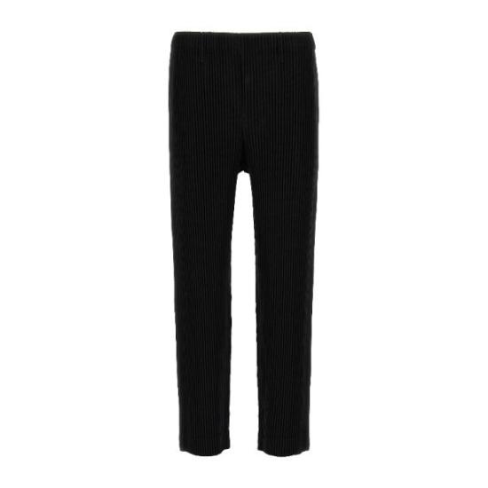  옴므 플리세 이세이 미야케 트레이닝/조거 팬츠 HP49JF45015 BLACK DOM