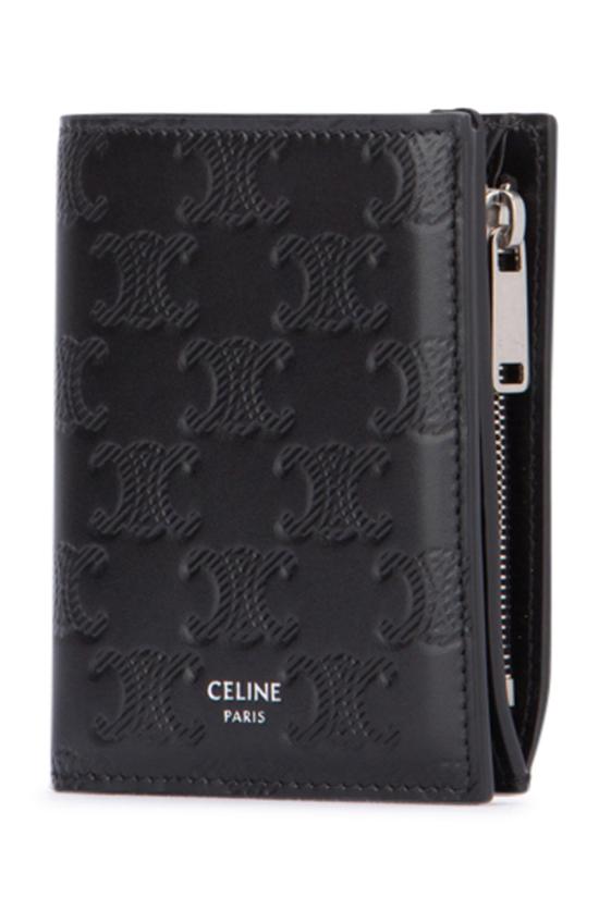 26SS 셀린느 반지갑 10E493FQC 38SI BLACK DOM - CELINE