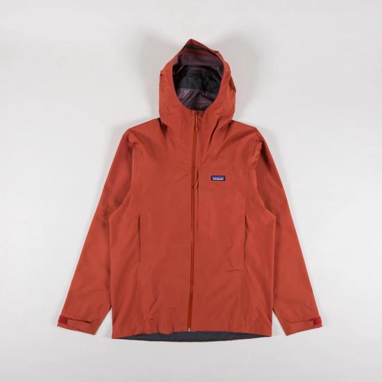  파타고니아 볼더 포크 레인 재킷 85140 BURR BURNISHED RED DOM