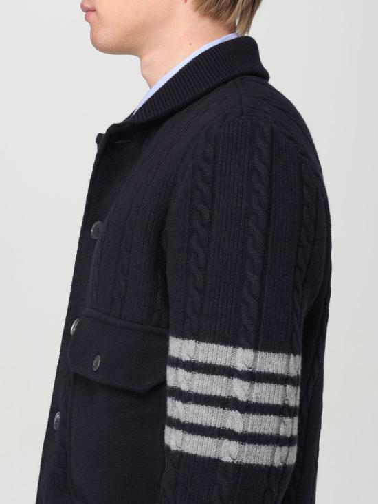 톰브라운 가디건 MKJ119AY1019415 NAVY DOM - THOM BROWNE