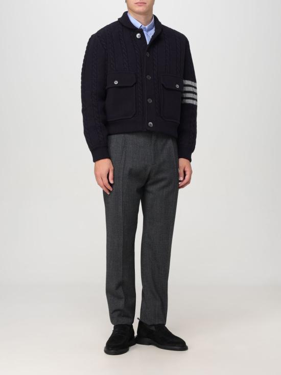  톰브라운 가디건 MKJ119AY1019415 NAVY DOM - THOM BROWNE