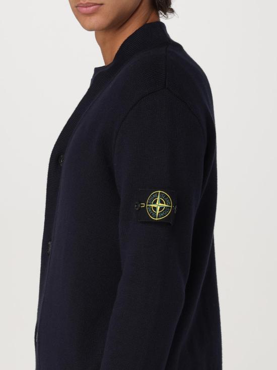  스톤 아일랜드 가디건 8115556A2V0020 NAVY DOM - STONE ISLAND