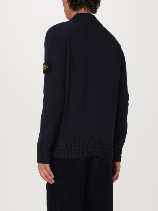  스톤 아일랜드 가디건 8115556A2V0020 NAVY DOM - STONE ISLAND
