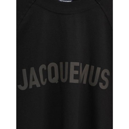 25SS 자크뮈스 반팔 티셔츠 245JS2122011990 BLACK DOM - JACQUEMUS