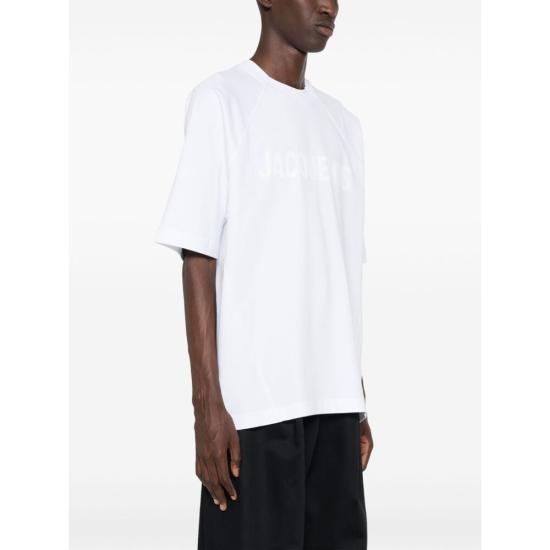 25SS 자크뮈스 반팔 티셔츠 245JS2122011100 WHITE DOM - JACQUEMUS