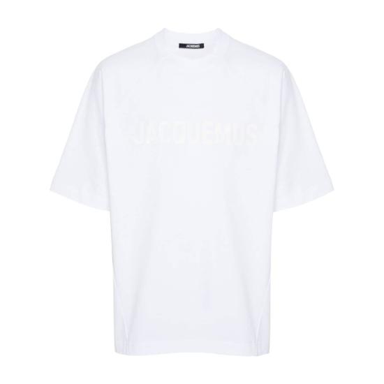 25SS 자크뮈스 반팔 티셔츠 245JS2122011100 WHITE DOM