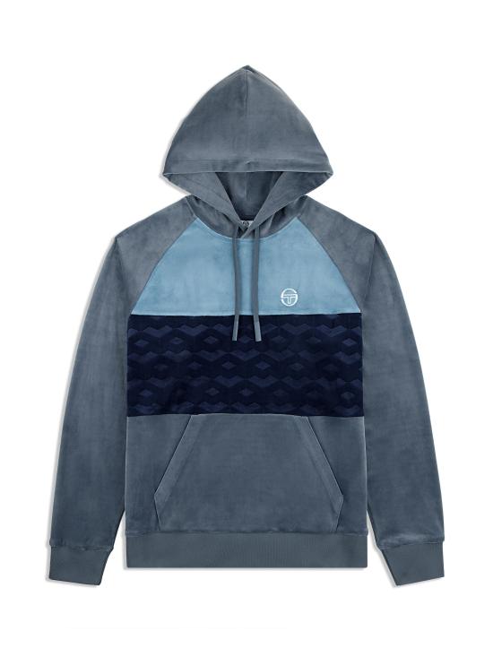  세르지오 타키니 후드 티셔츠 STF24M50899GRISAILLE DOM