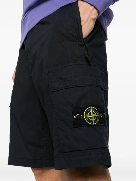  스톤 아일랜드 숏팬츠 8015L0803A0020 NAVY BLUE DOM - STONE ISLAND