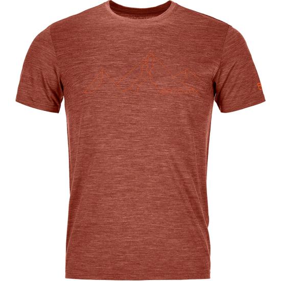  오토복스 반팔 티셔츠 8402923301 CLAY ORANGE BLEND DOM