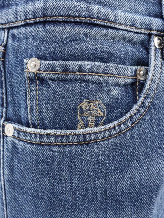  브루넬로 쿠치넬리 데님 팬츠 M074PO1090C1471 DOM - BRUNELLO CUCINELLI