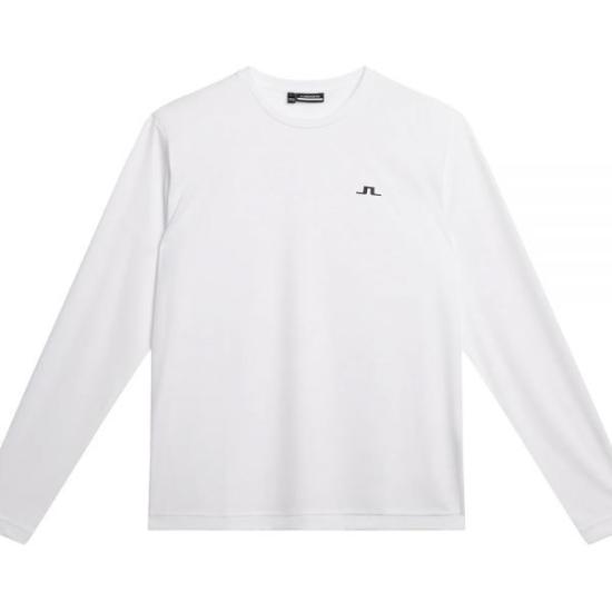  제이린드버그 긴팔 티셔츠 AMJT08912 0000 WHITE DOM