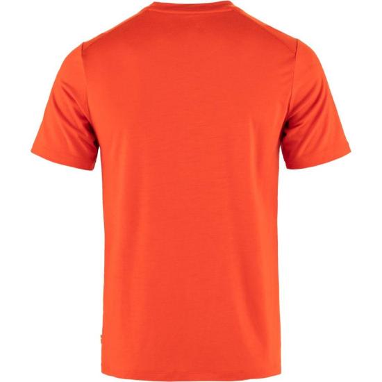  피엘라벤 반팔 티셔츠 87193 FLAME ORANGE DOM - FJALLRAVEN