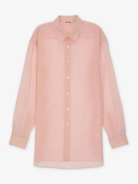  오라리 긴팔 셔츠 A24SS01VO SAX BLUE CHAMBRAY DOM