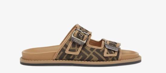 26SS 펜디 샌들 7X1604 AJZF F1ICN BROWN DOM