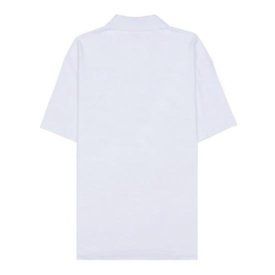  메종키츠네 폴로 티셔츠 MM00207KJ7010P100 WHITE DOM - MAISON KITSUNE