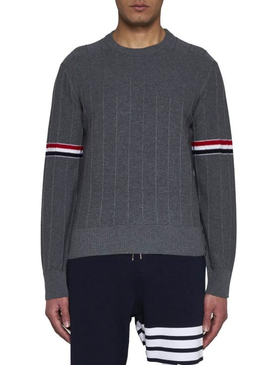  톰브라운 스웨터 MKA496A Y1002 035 MED GRAY DOM - THOM BROWNE