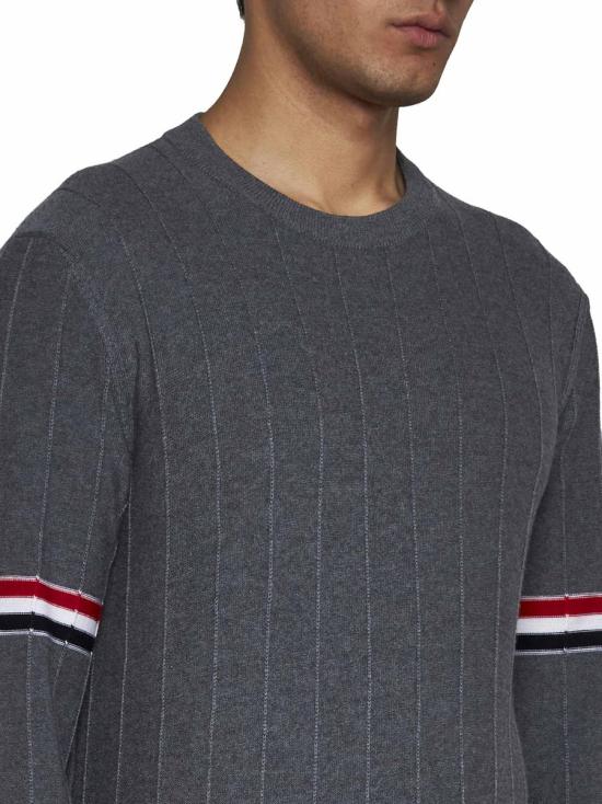  톰브라운 스웨터 MKA496A Y1002 035 MED GRAY DOM - THOM BROWNE