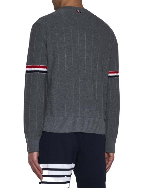  톰브라운 스웨터 MKA496A Y1002 035 MED GRAY DOM - THOM BROWNE