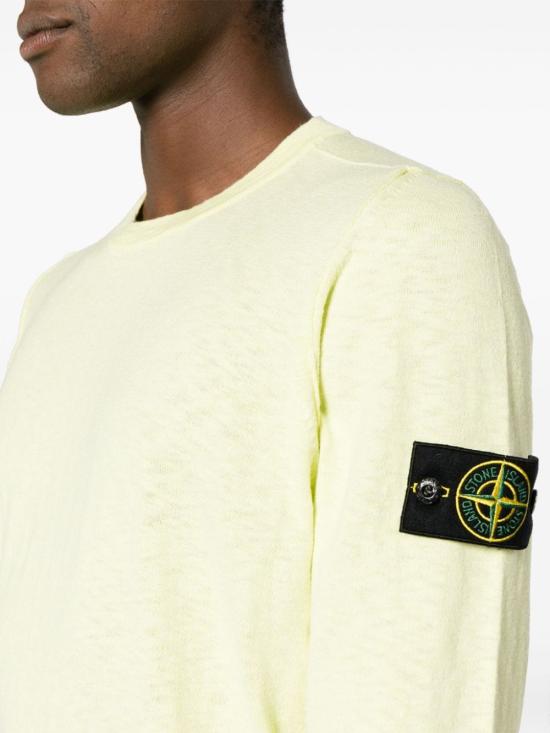  스톤 아일랜드 스웨터 8015502B0V0031 LEMON DOM - STONE ISLAND