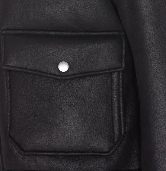  아페쎄 가죽 자켓 PSAIBH02904LZZ BLACK DOM - A.P.C.