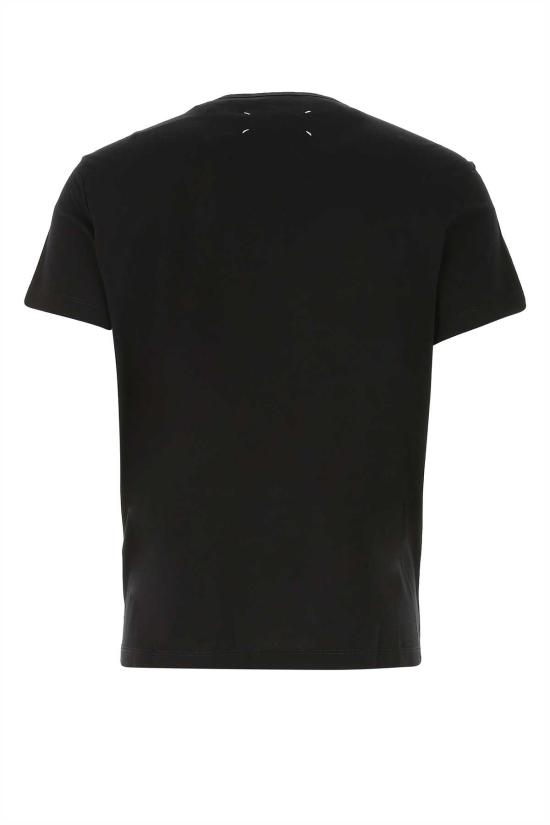 25FW 마르지엘라 반팔 티셔츠 S30GC0701S22816900 BLACK DOM - MAISON MARGIELA