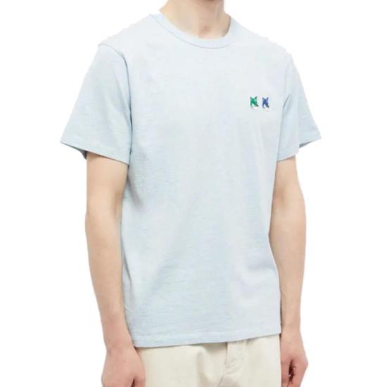  메종키츠네 반팔 티셔츠 KM00101KJ0008H429 DOM - MAISON KITSUNE