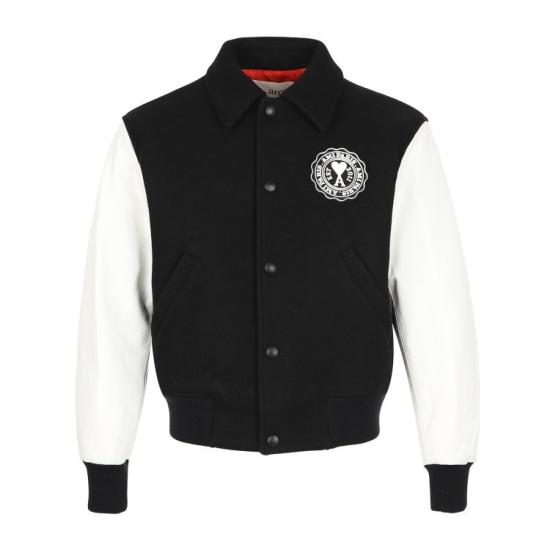  아미 봄버 자켓 HJK214259001 BLACK DOM