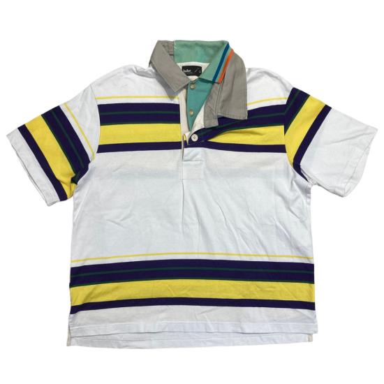  컬러 폴로 티셔츠 23SCM T03203 A TOPS LIGHT TONE DOM