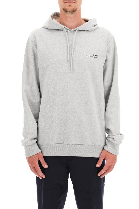  아페쎄 후드 티셔츠 COFBQH27672PLB GRAY DOM - A.P.C.
