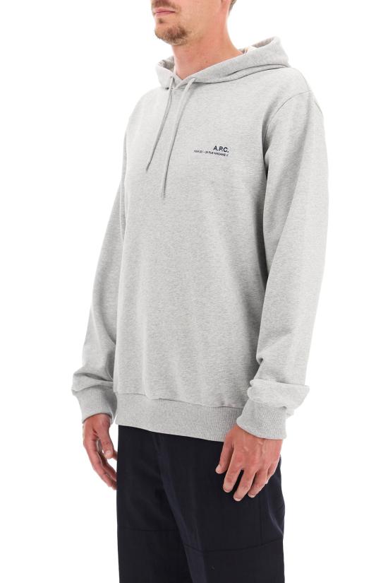  아페쎄 후드 티셔츠 COFBQH27672PLB GRAY DOM - A.P.C.