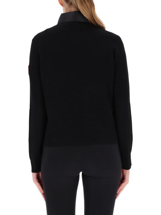 25FW 캐나다구스 하이브리지 니트 재킷  6830L61 Black - CANADA GOOSE