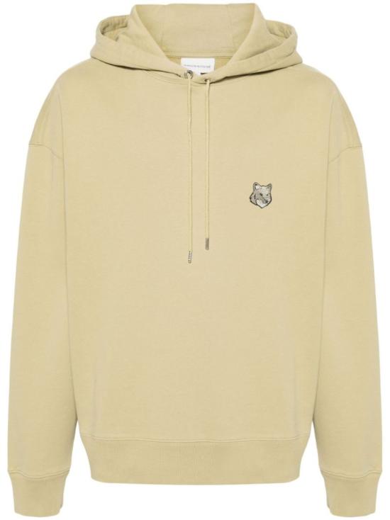  메종키츠네 후드 티셔츠 BOLDFOXHEADPATCHCOMFORTHOODIEMW00704KM0307P357 CANVAS DOM