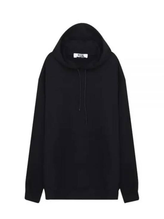  엠에스지엠 후드 티셔츠 2000MDM53520000199 BLACK DOM