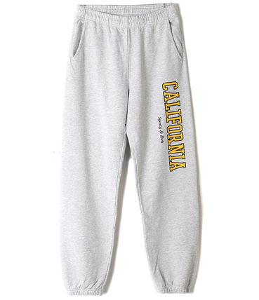  스포티앤리치 트레이닝/조거 팬츠 SWAW237HG19 HEATHER GRAY DOM