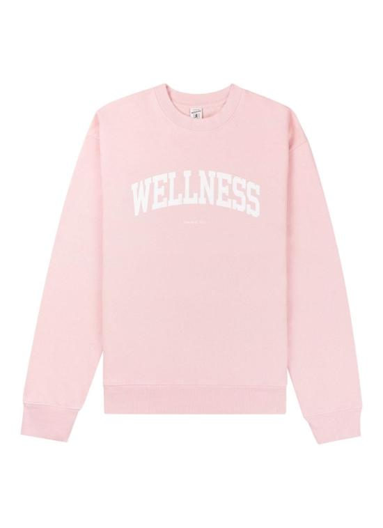  스포티앤리치 긴팔 티셔츠 WS067S412WB BALLET WHITE DOM