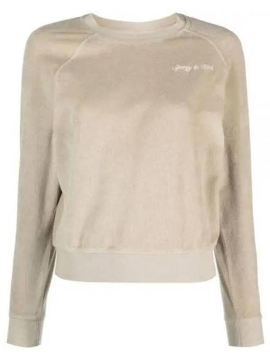  스포티앤리치 긴팔 티셔츠 CRAW2379EL ELEPHANT WHITE DOM