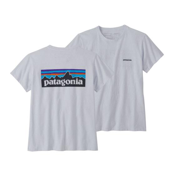 25SS 파타고니아 반팔 티셔츠 37567WHI WHITE DOM - PATAGONIA