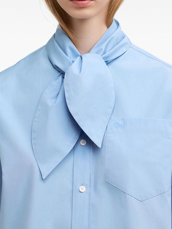  아미 셔츠 FDR104CO0063484 CASHMERE BLUE DOM - AMI