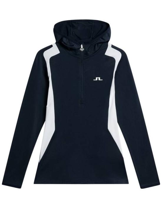  제이린드버그 후드 티셔츠 GWJS110766855 JL NAVY DOM