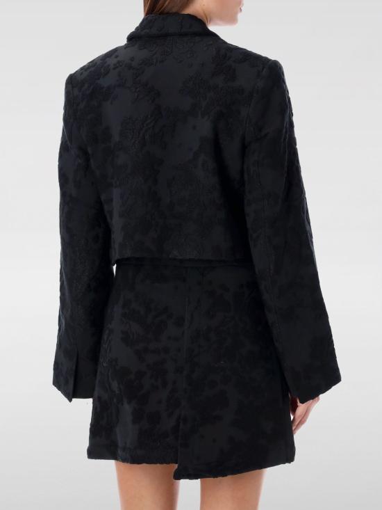  가니 수트 자켓 F9274099 BLACK DOM - GANNI