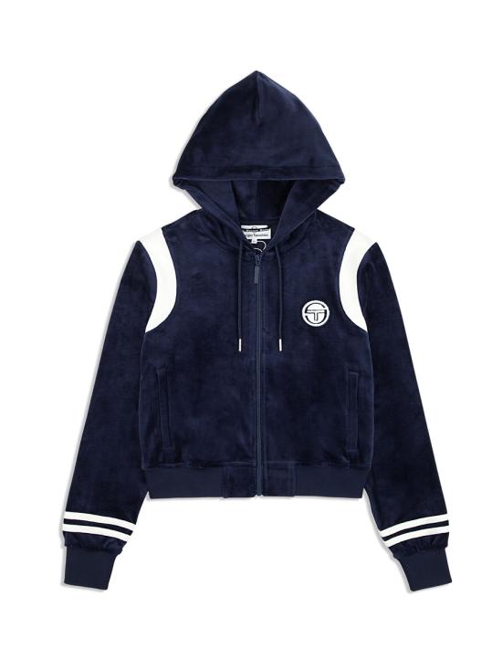  세르지오 타키니 후드 티셔츠 STF24W51006MARITIMEBLUE MARITIME BLUE DOM