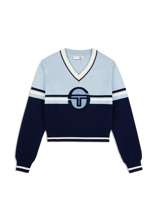  세르지오 타키니 긴팔 티셔츠 STF24W51012CELESTIALBLUE CELESTIAL BLUE DOM