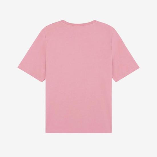  메종키츠네 반팔 티셔츠 MW00112KJ0008 P625 ROSEBUD DOM - MAISON KITSUNE