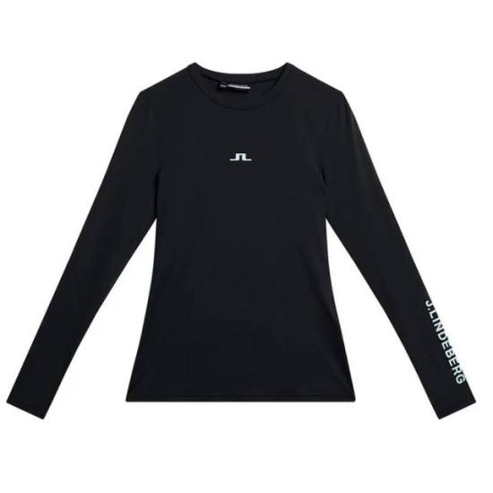  제이린드버그 긴팔 티셔츠 GWJT089999999 BLACK DOM