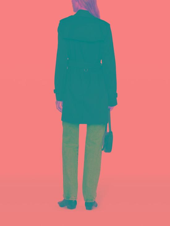 25SS 버버리 쇼트 켄징턴 헤리티지 트렌치코트  8079415 Free - BURBERRY